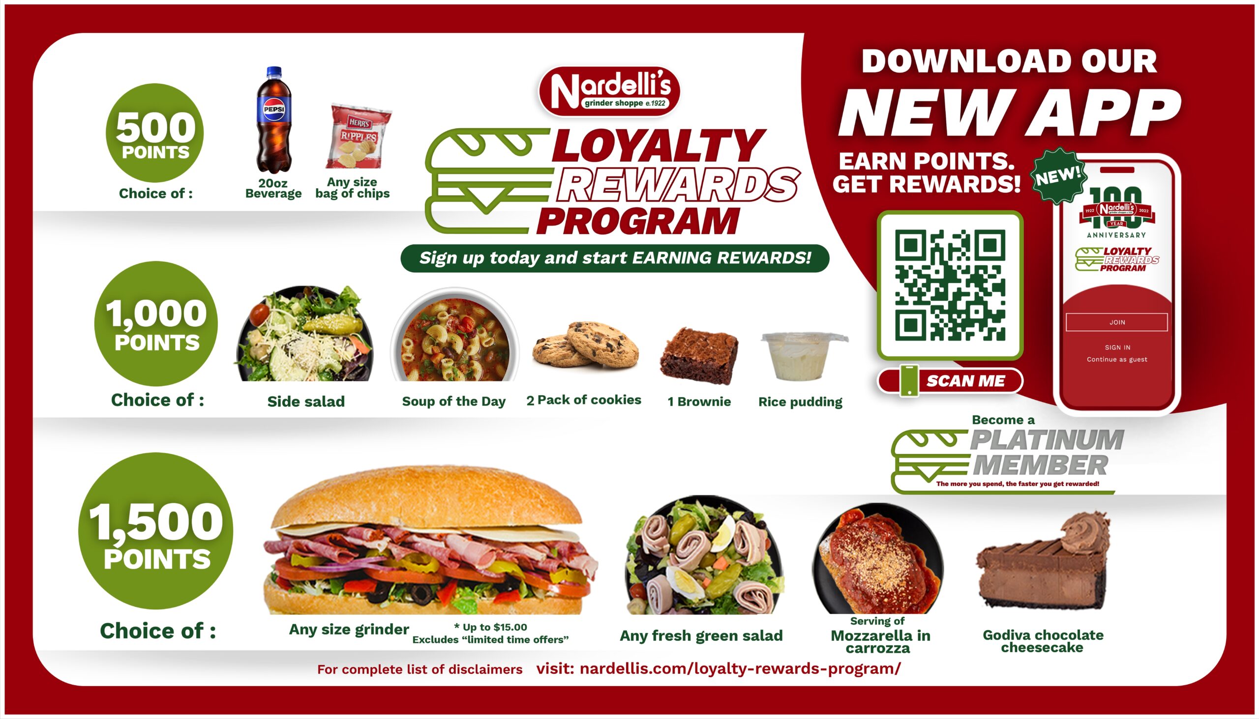 nardellis loyalty rewards sign 2025